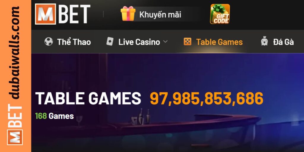 Các bước để bắt đầu chơi table game tại Mbet