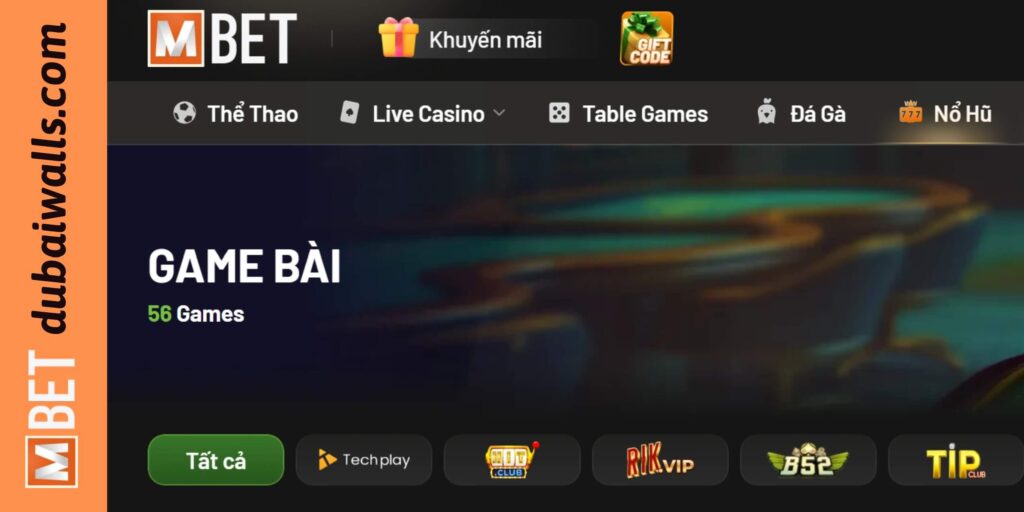 Game bài Mbet thường xuyên có các khuyến mãi cho người chơi