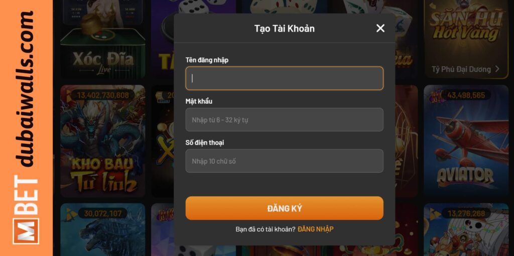 Giới thiệu 4 bước đơn giản để bắt đầu cá cược tại Mbet