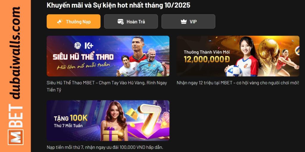 Khuyến mãi Mbet cho những ai tải app về ngay hôm nay